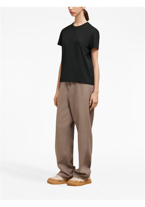 t-shirt adc nisex nera AMI PARIS | BFUTS003.724001